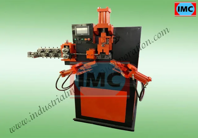 Automatic Scaffolding Cup Sleeve Nut Handle & G Pin Making Machine product view