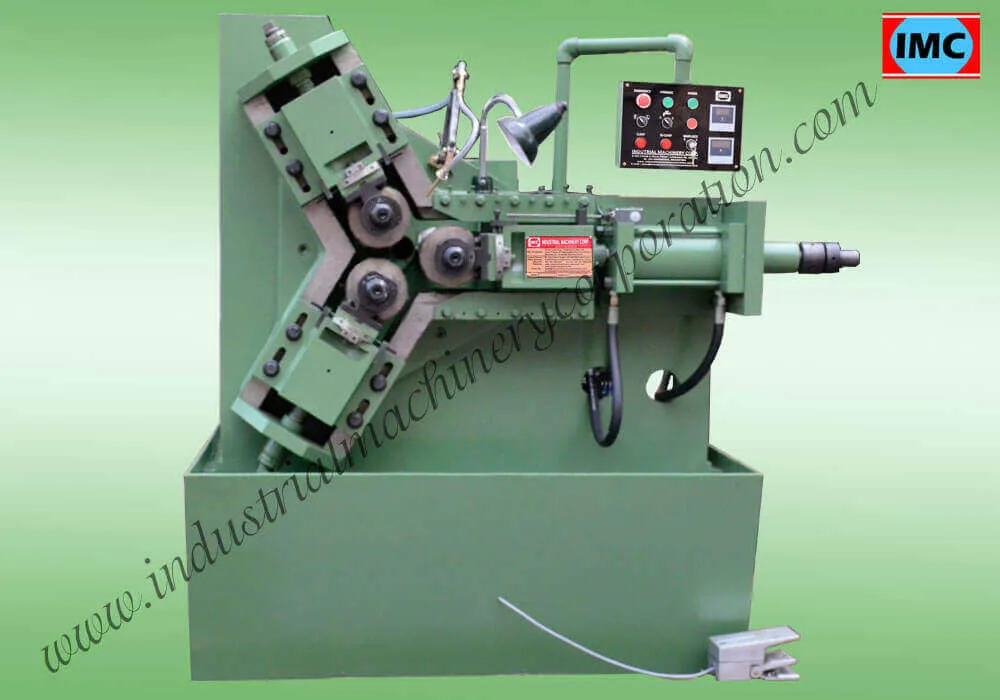 Three Roll Hydraulic Thread Rolling Machine